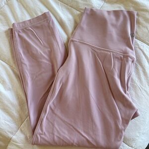 Lululemon Align Pink Peony High Rise Crop 23”